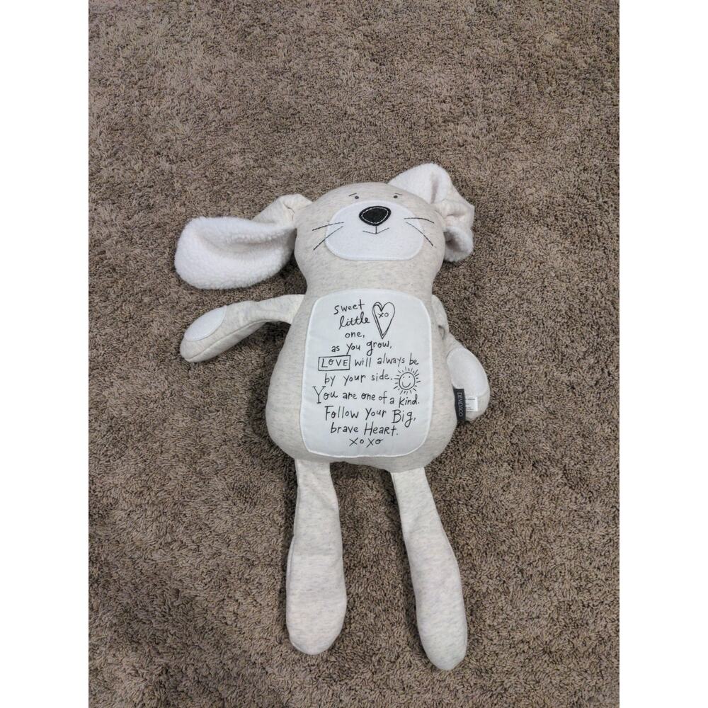 DEMDACO Poetic Threads Bear Plush Stuffed Animal Bless You Precious Child 23.5in